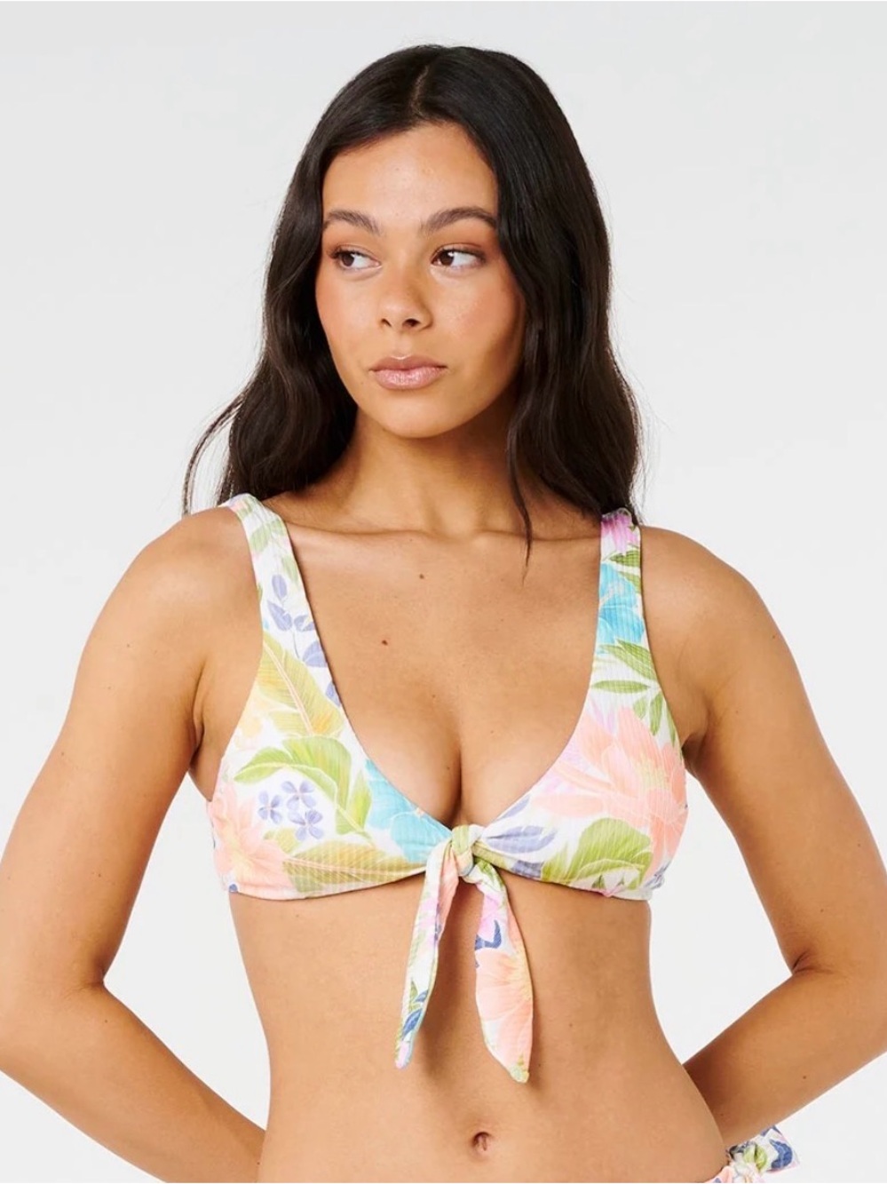 Rip Curl Catalina Island Tie Front Crop - Small